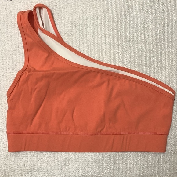 FOURLAPS SOLO BRA IN BLUSH/WHITE Women’s Size Medium - Picture 3 of 7